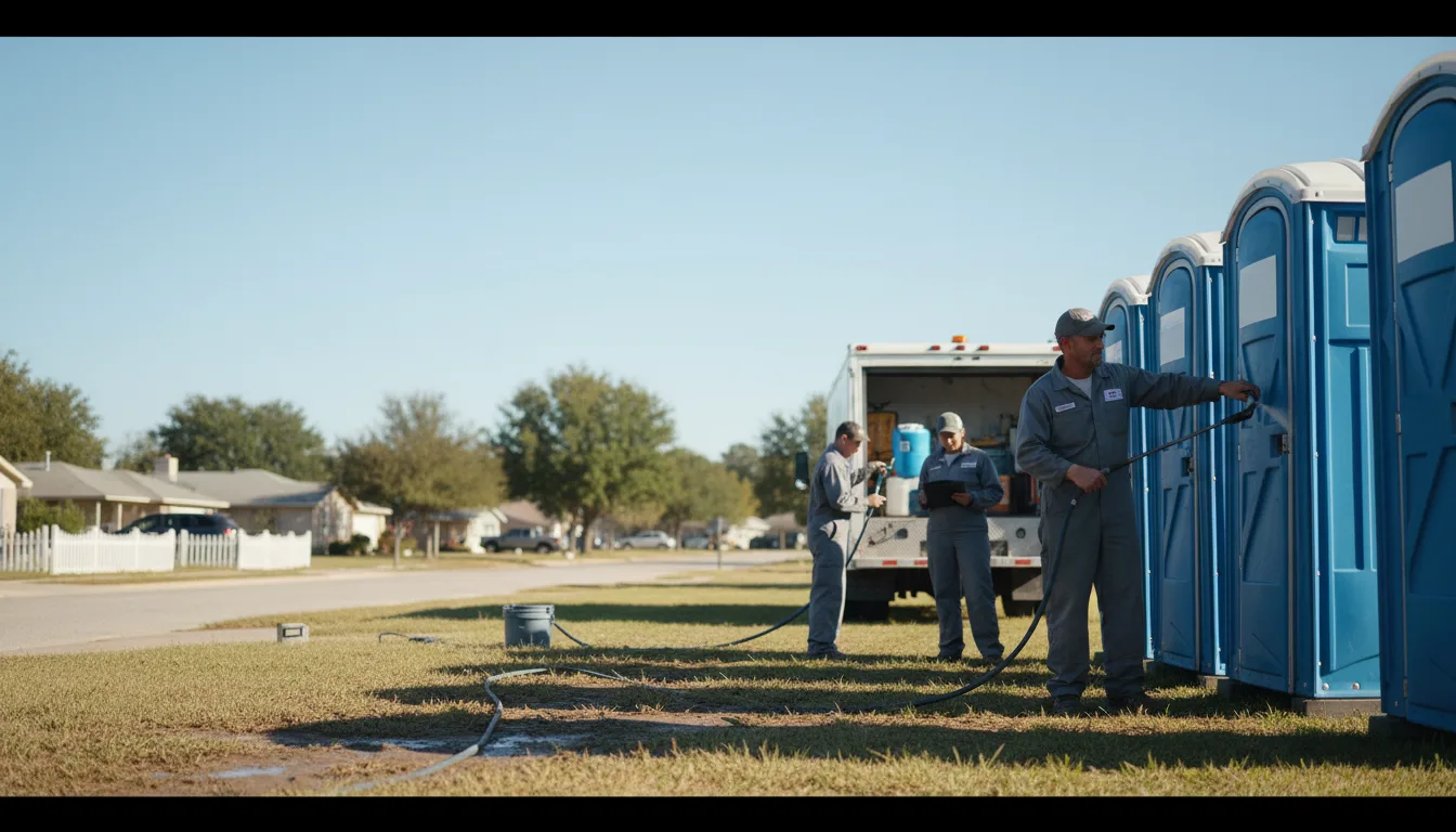 Long-Term Portable Toilet Rental in Westerville, NE near me